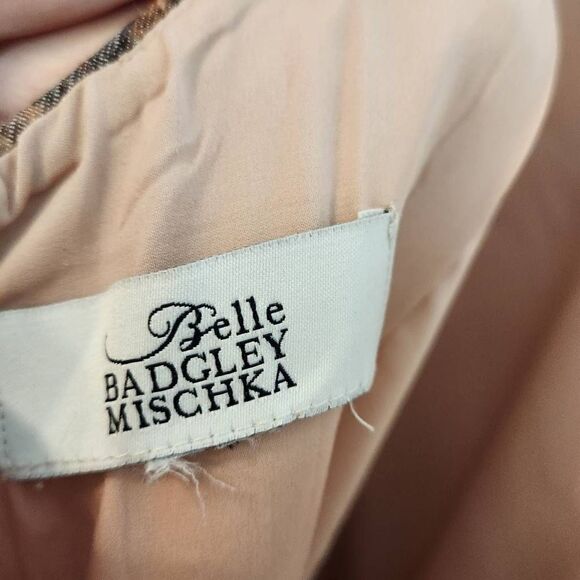 Belle Badgley Mischka u-back rose dress - Picture 6 of 9